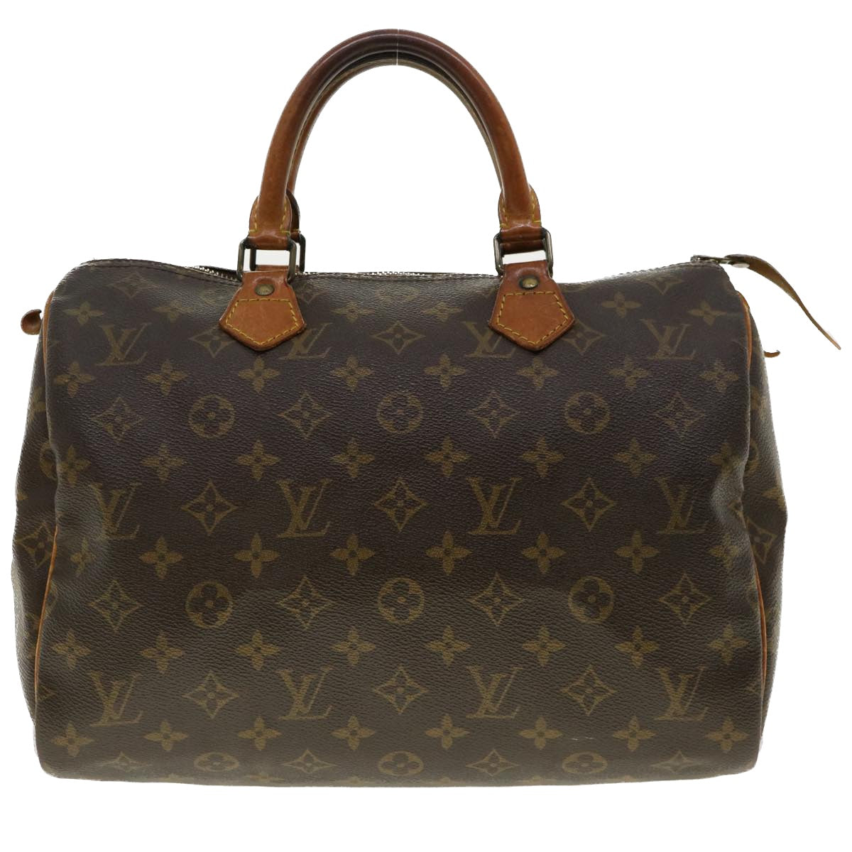 LOUIS VUITTON Monogram Speedy 30 Hand Bag M41526 LV Auth 40821