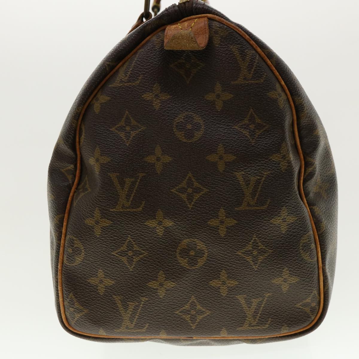 LOUIS VUITTON Monogram Speedy 30 Hand Bag M41526 LV Auth 40821