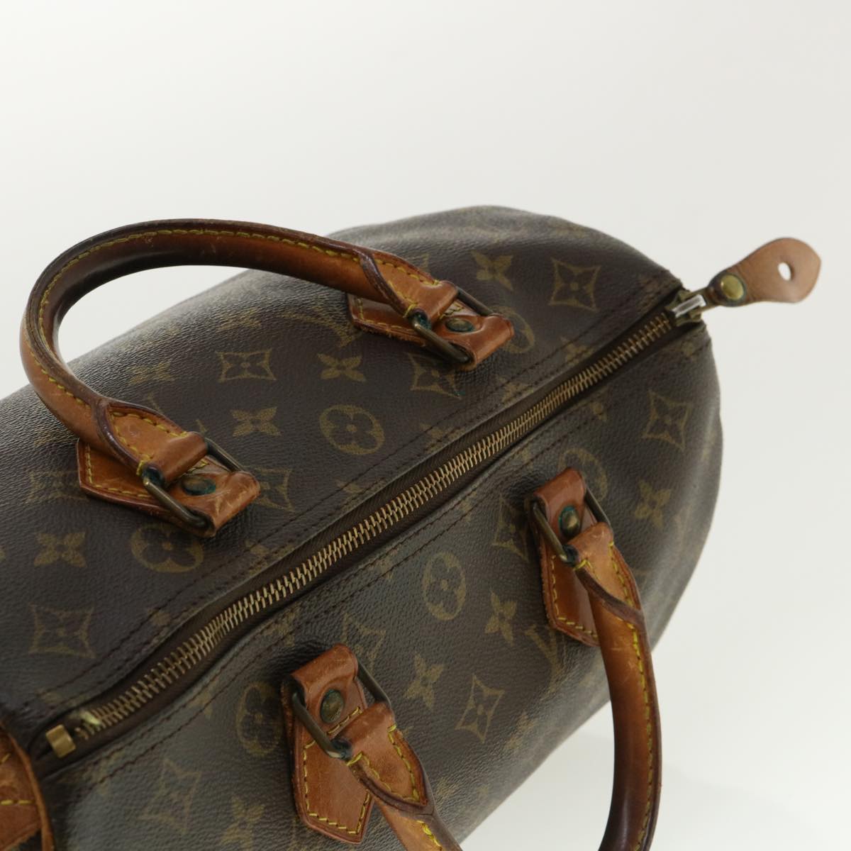 LOUIS VUITTON Monogram Speedy 30 Hand Bag M41526 LV Auth 40821