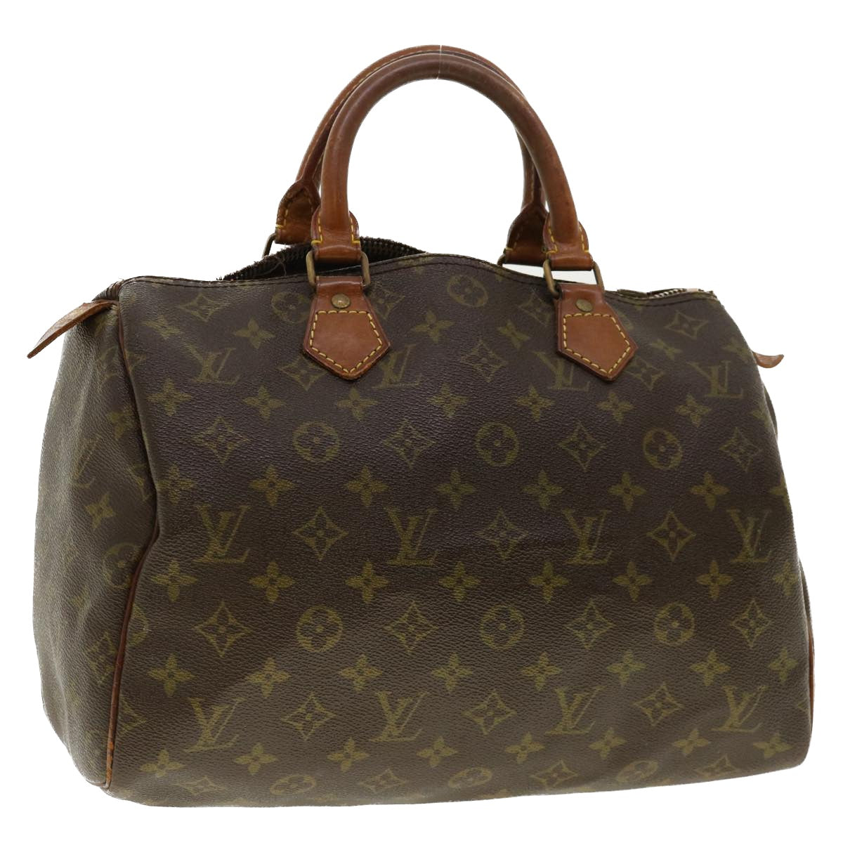 LOUIS VUITTON Monogram Speedy 30 Hand Bag M41526 LV Auth 40822