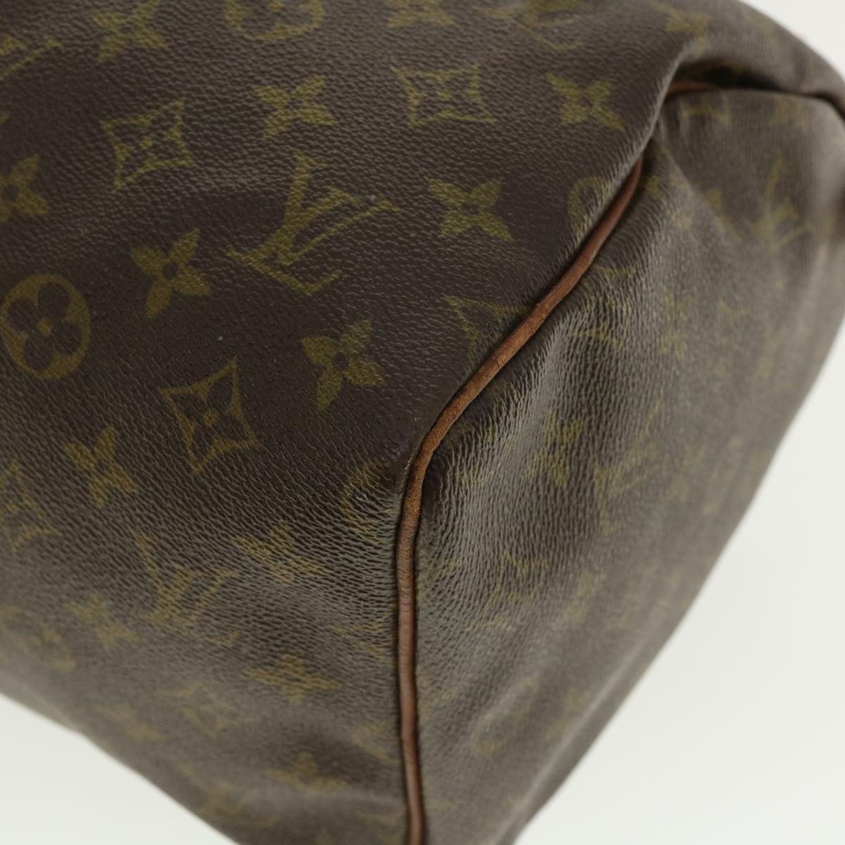 LOUIS VUITTON Monogram Speedy 30 Hand Bag M41526 LV Auth 40822