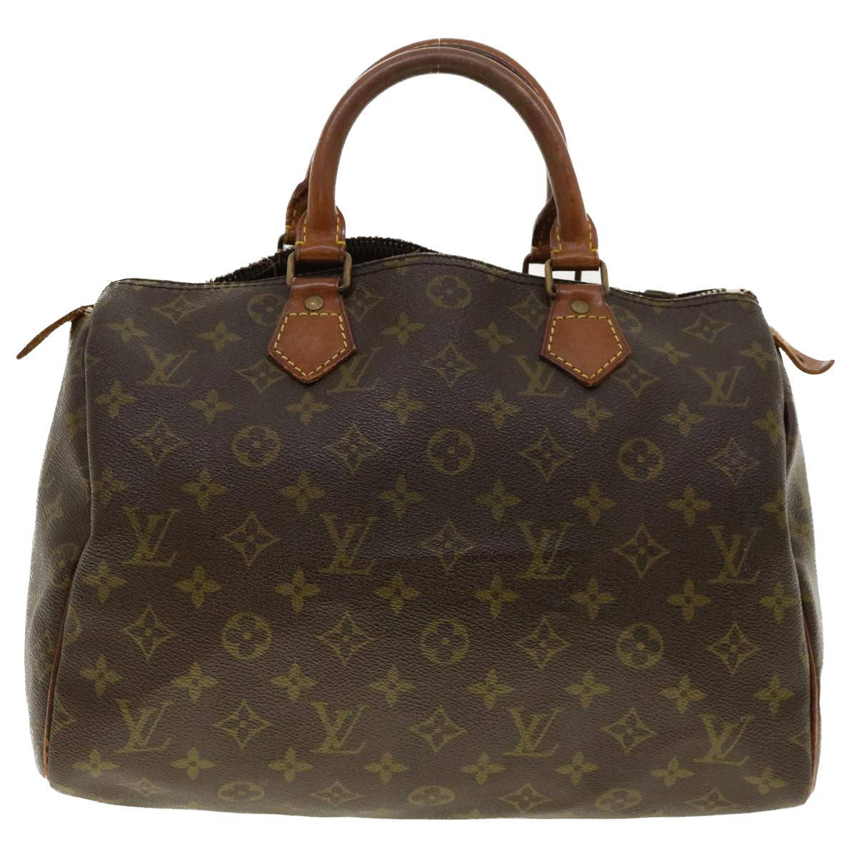 LOUIS VUITTON Monogram Speedy 30 Hand Bag M41526 LV Auth 40822