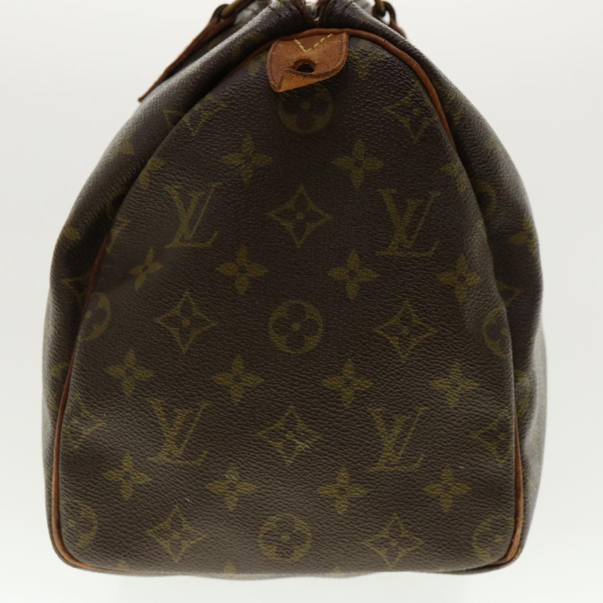 LOUIS VUITTON Monogram Speedy 30 Hand Bag M41526 LV Auth 40822