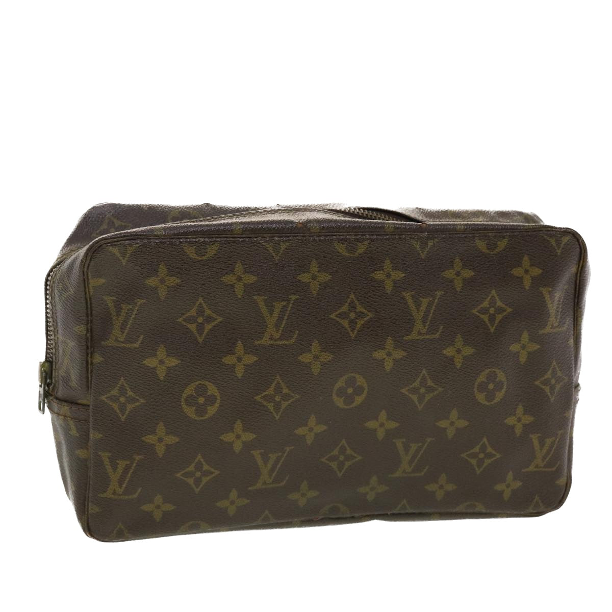 LOUIS VUITTON Monogram Trousse Toilette 28 Clutch Bag M47522 LV Auth 40826