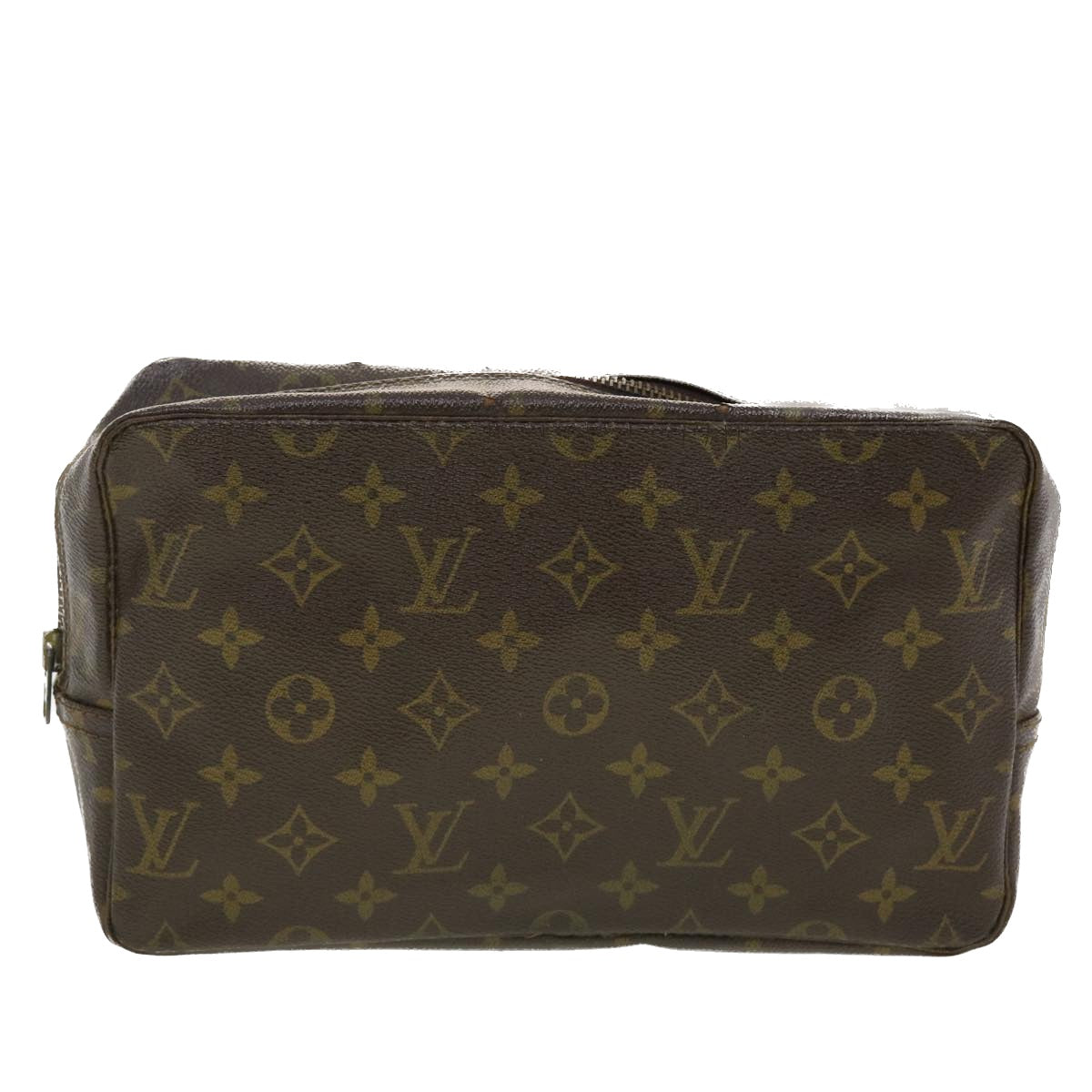 LOUIS VUITTON Monogram Trousse Toilette 28 Clutch Bag M47522 LV Auth 40826