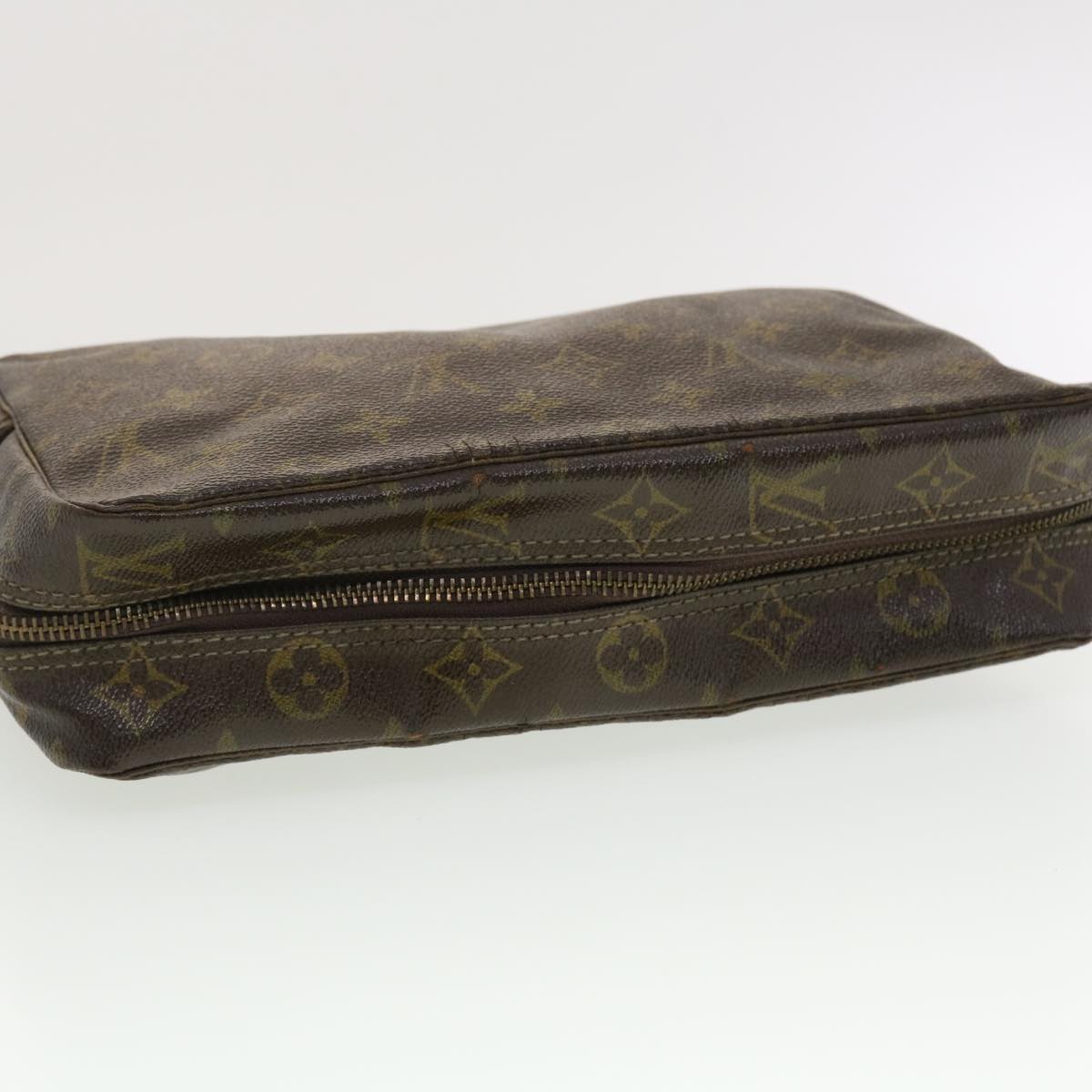 LOUIS VUITTON Monogram Trousse Toilette 28 Clutch Bag M47522 LV Auth 40826