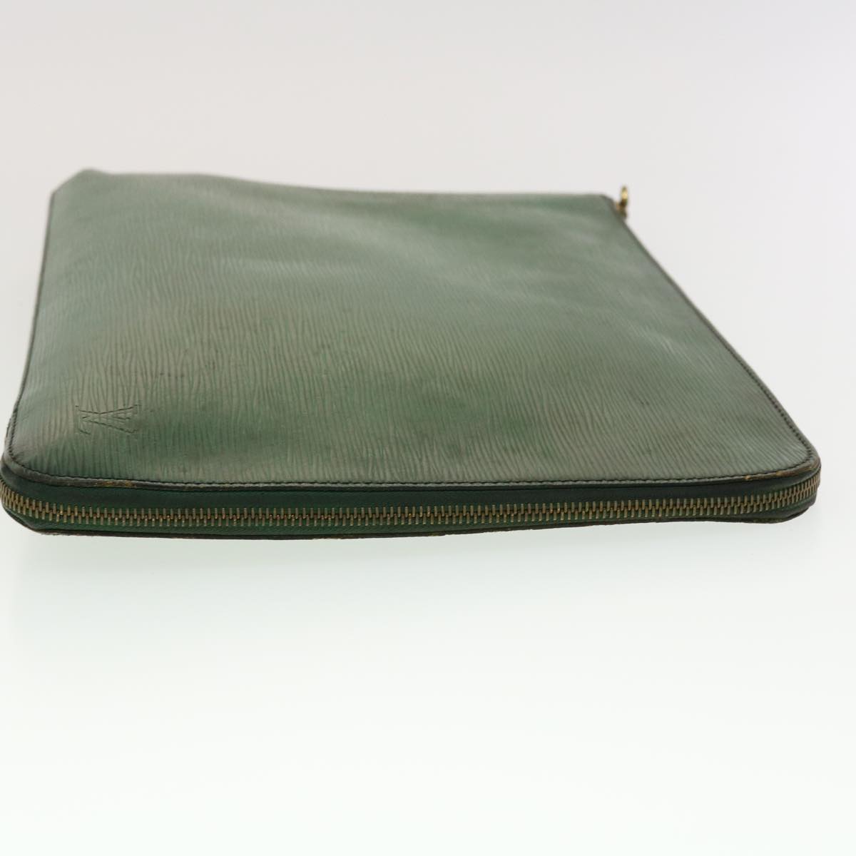 LOUIS VUITTON Epi Posh Documents Clutch Bag Green M54494 LV Auth 40864