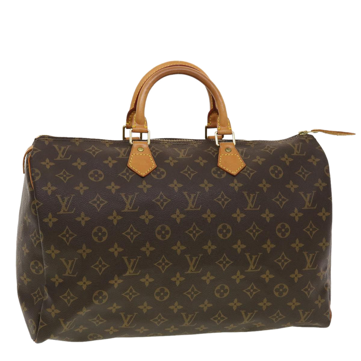 LOUIS VUITTON Monogram Speedy 40 Hand Bag M41522 LV Auth 40871