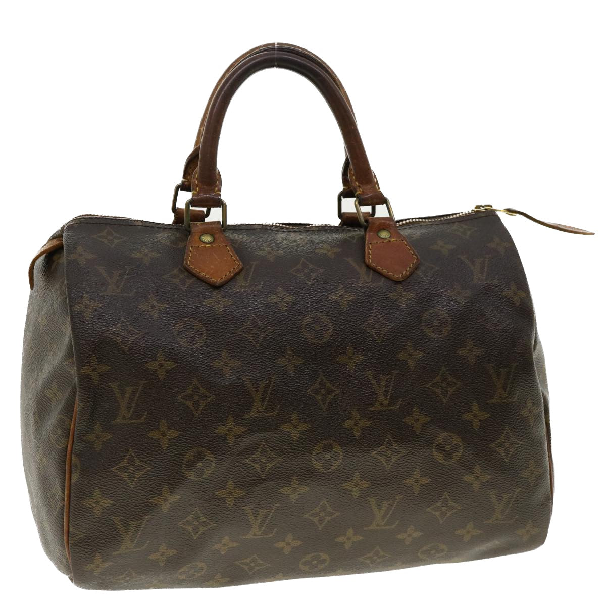 LOUIS VUITTON Monogram Speedy 30 Hand Bag M41526 LV Auth 40873