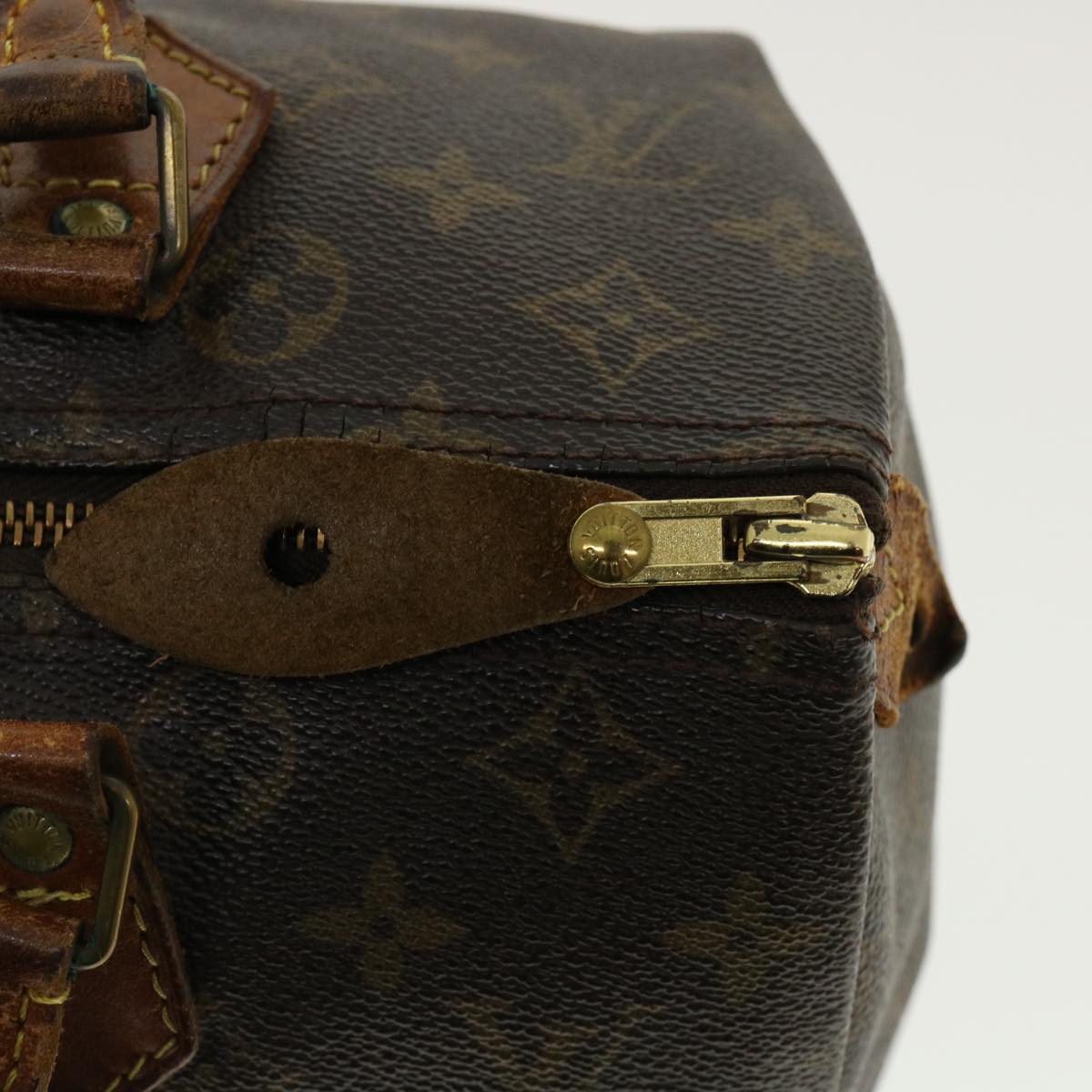 LOUIS VUITTON Monogram Speedy 30 Hand Bag M41526 LV Auth 40873