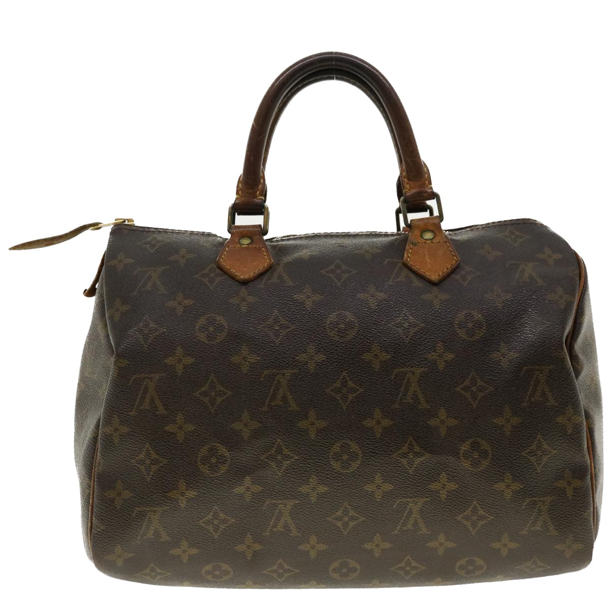 LOUIS VUITTON Monogram Speedy 30 Hand Bag M41526 LV Auth 40873