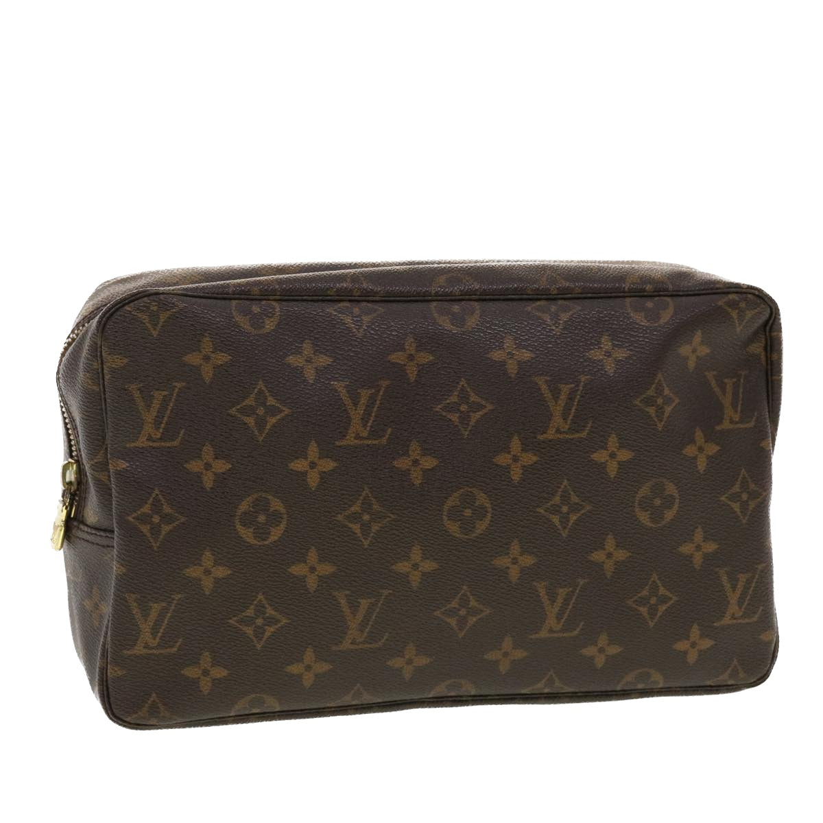 LOUIS VUITTON Monogram Trousse Toilette 28 Clutch Bag M47522 LV Auth 40876