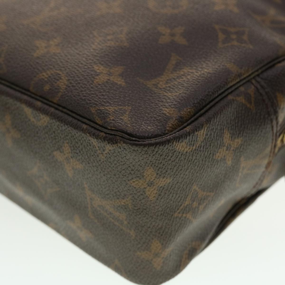 LOUIS VUITTON Monogram Trousse Toilette 28 Clutch Bag M47522 LV Auth 40876