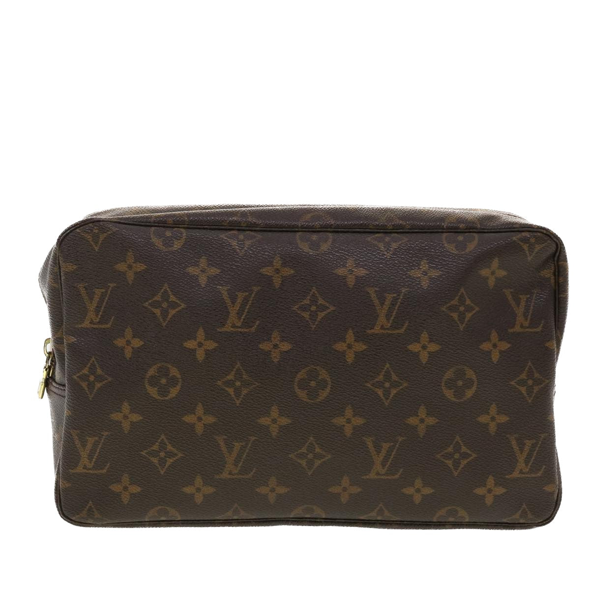 LOUIS VUITTON Monogram Trousse Toilette 28 Clutch Bag M47522 LV Auth 40876