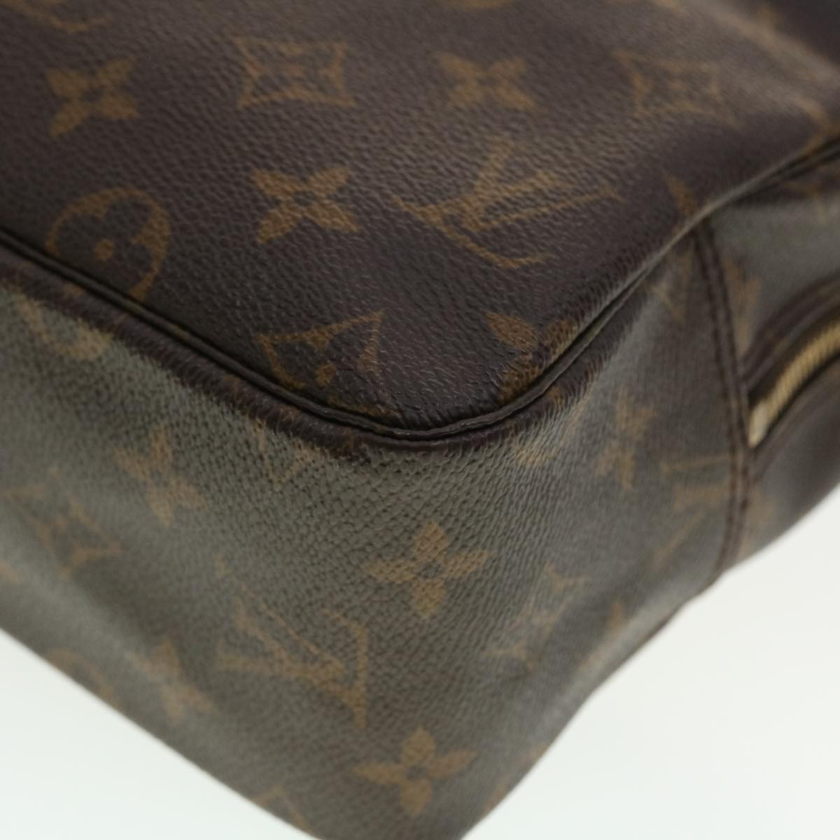 LOUIS VUITTON Monogram Trousse Toilette 28 Clutch Bag M47522 LV Auth 40876