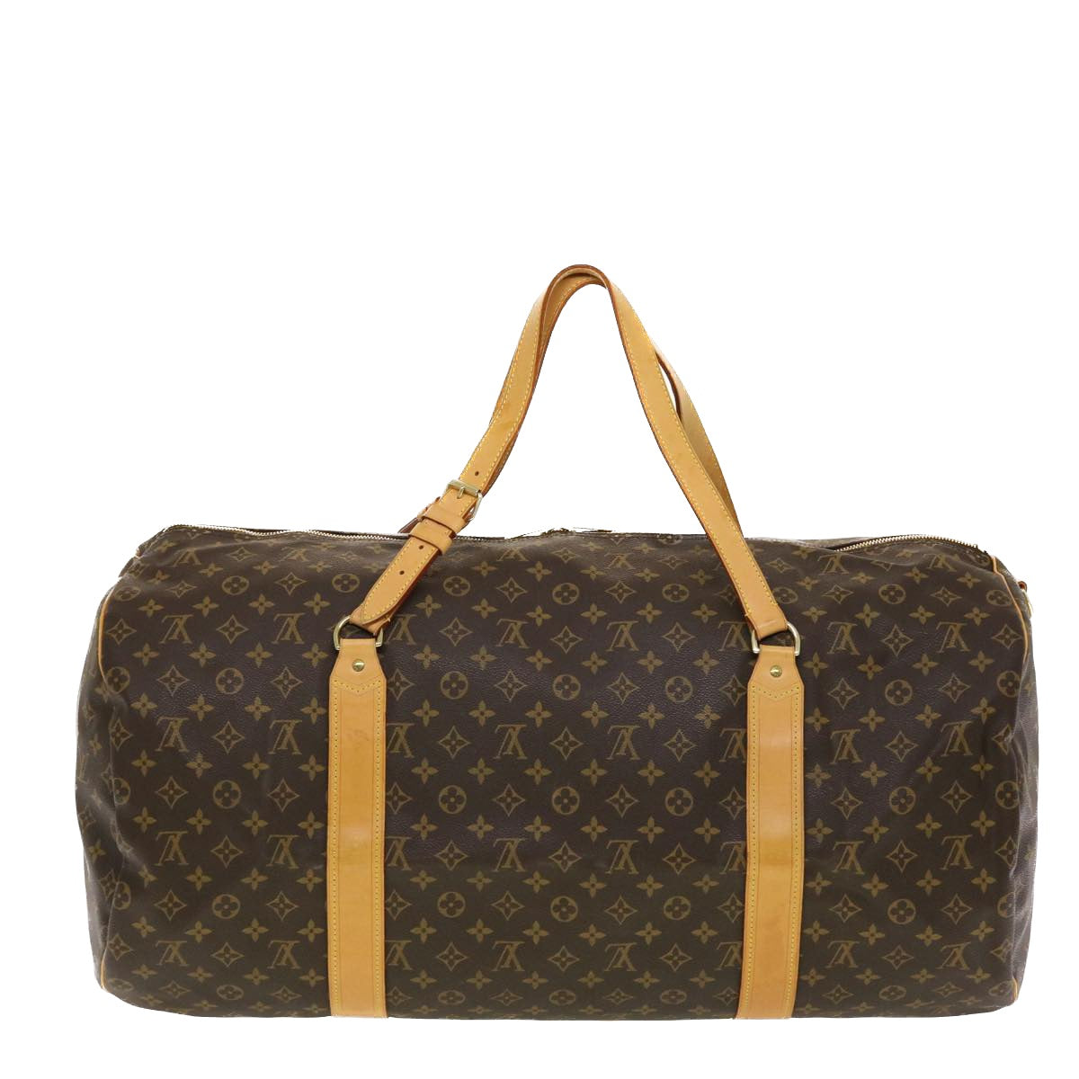 LOUIS VUITTON Monogram Sac Polochon 65 Boston Bag 2way M41222 LV Auth 40892 - 0