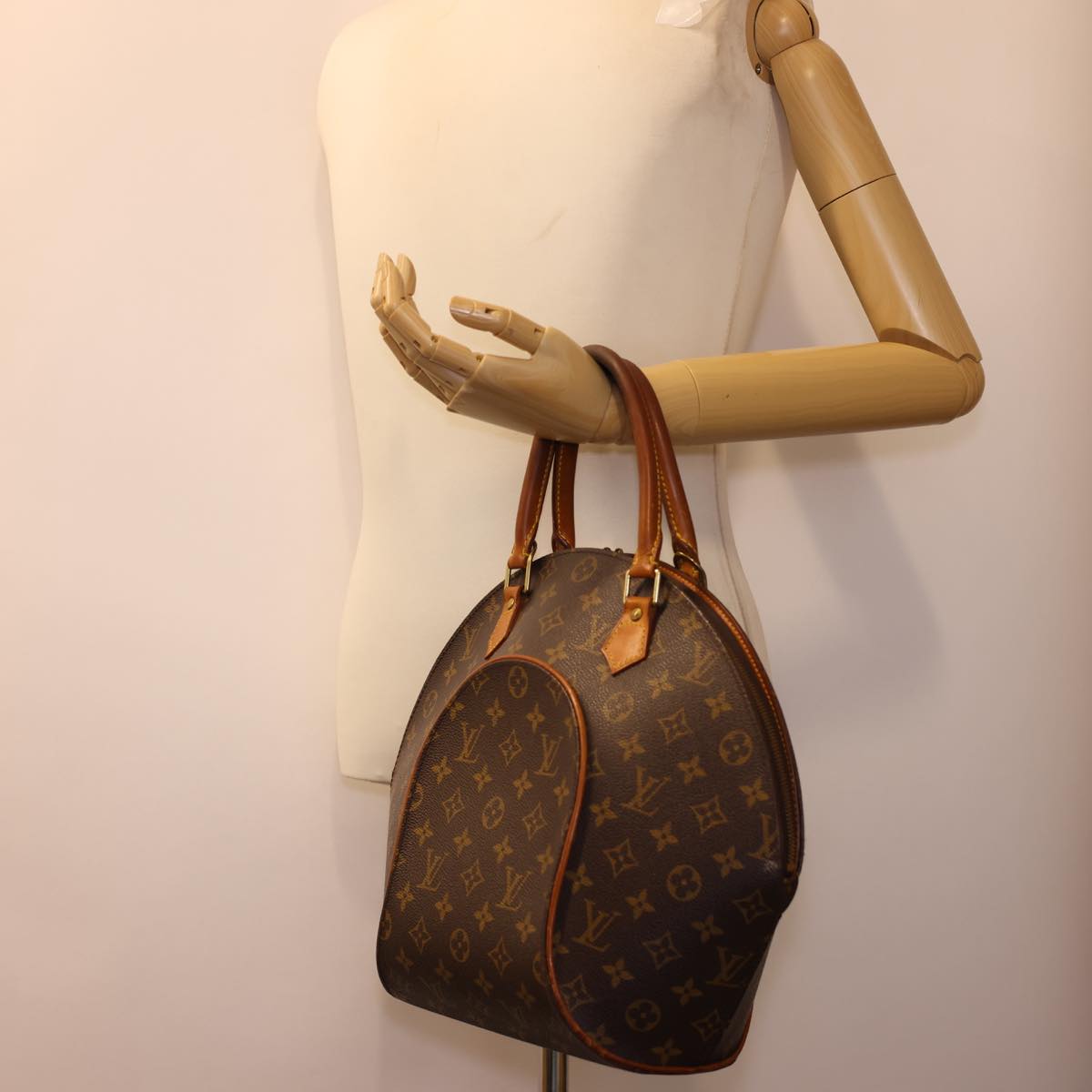 LOUIS VUITTON Monogram Ellipse MM Hand Bag M51126 LV Auth 40899