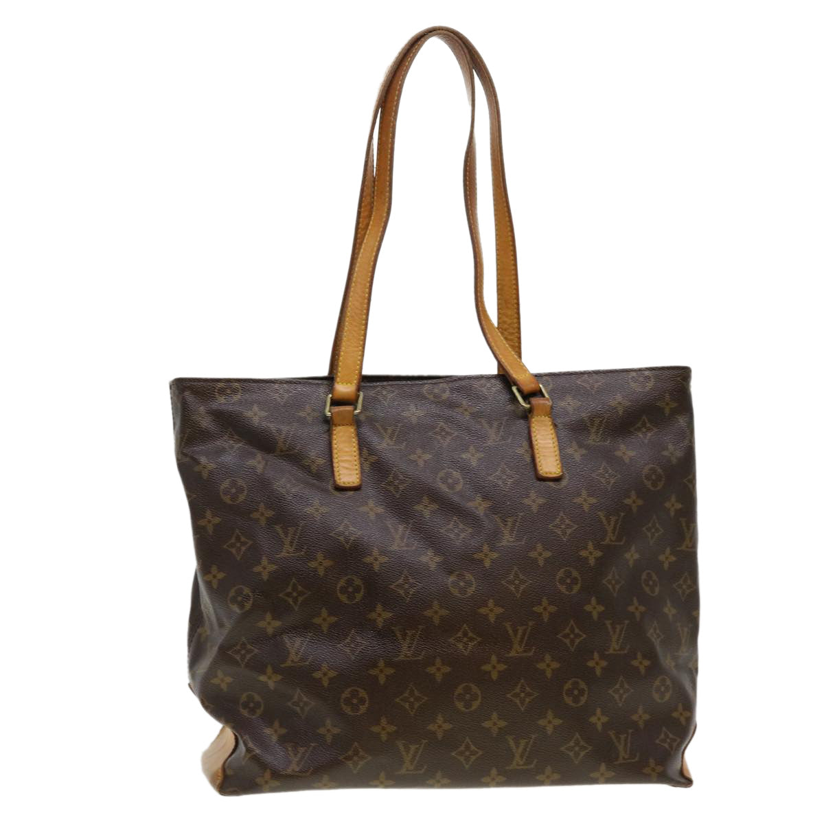 LOUIS VUITTON Monogram Cabas Mezzo Tote Bag M51151 LV Auth 40903