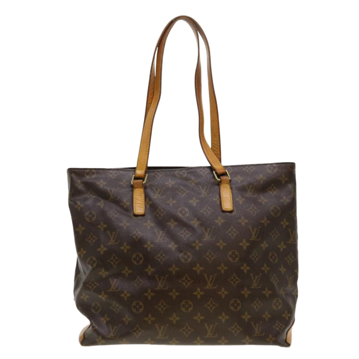 LOUIS VUITTON Monogram Cabas Mezzo Tote Bag M51151 LV Auth 40903