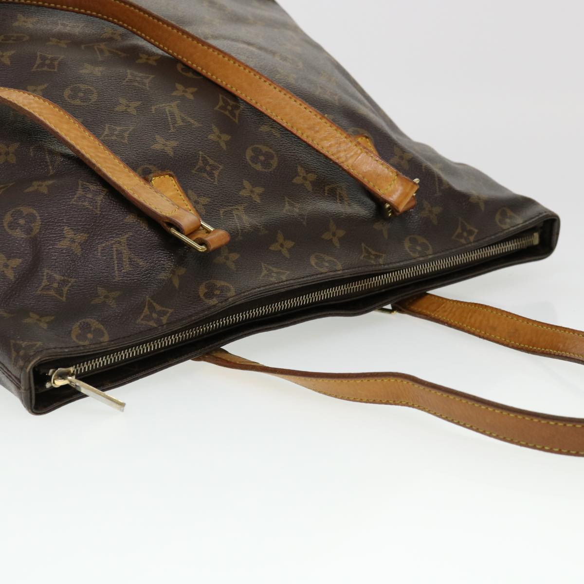 LOUIS VUITTON Monogram Cabas Mezzo Tote Bag M51151 LV Auth 40903