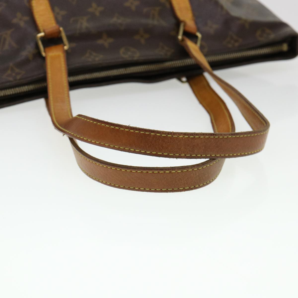 LOUIS VUITTON Monogram Cabas Mezzo Tote Bag M51151 LV Auth 40903