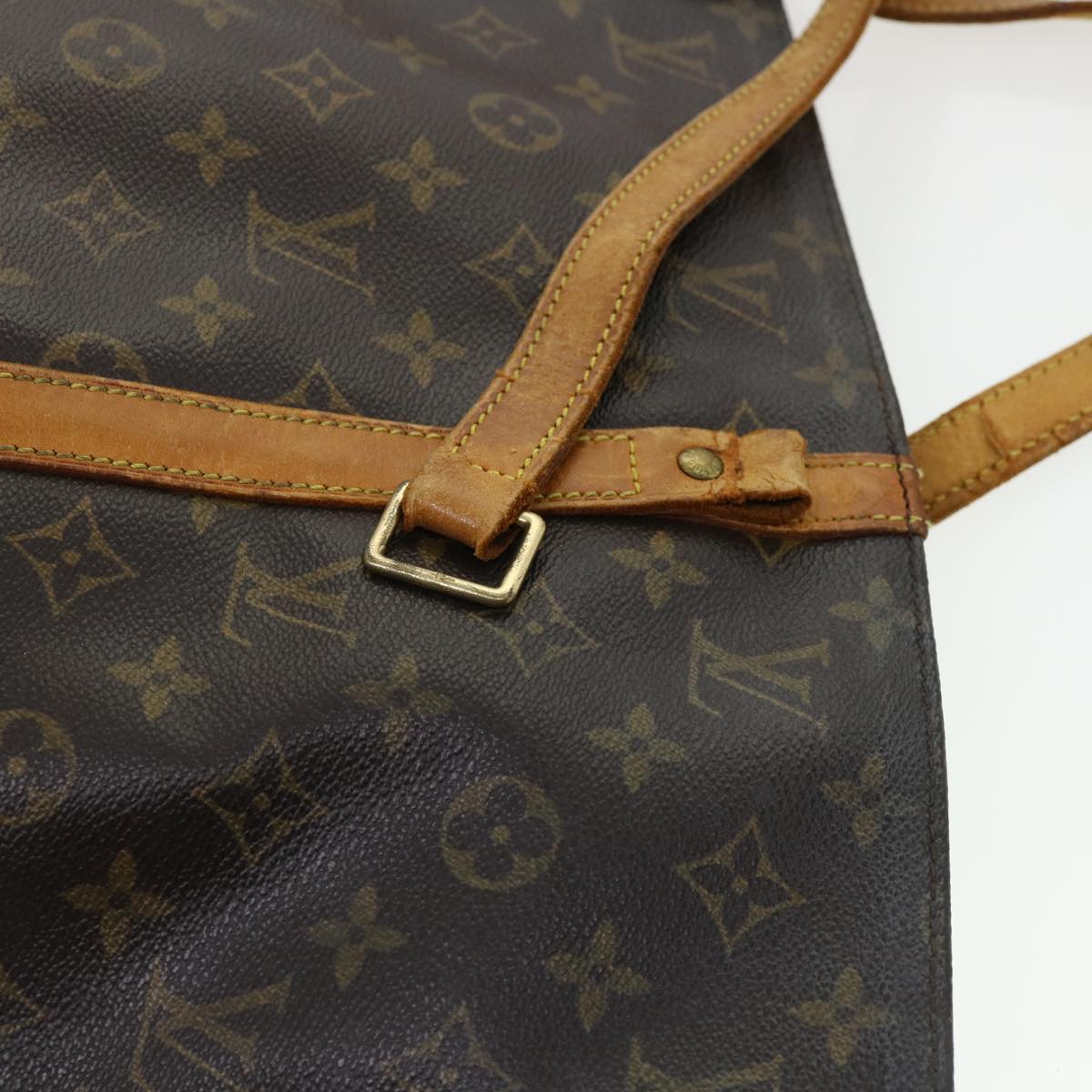 LOUIS VUITTON Monogram Sac Shopping Tote Bag M51108 LV Auth 40906