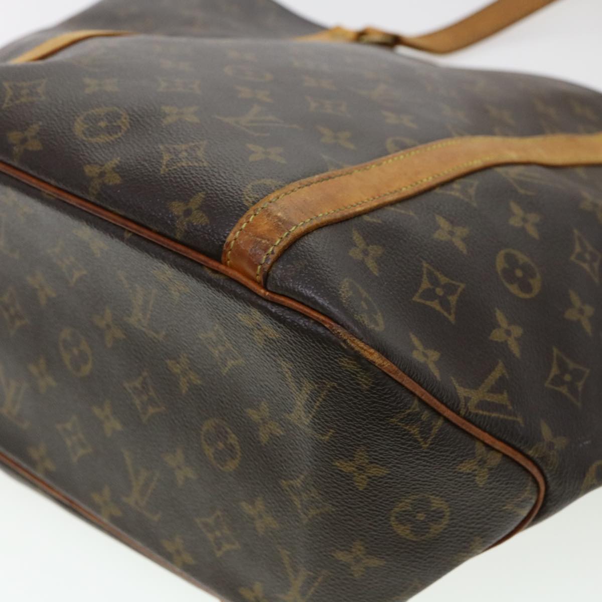 LOUIS VUITTON Monogram Sac Shopping Tote Bag M51108 LV Auth 40906