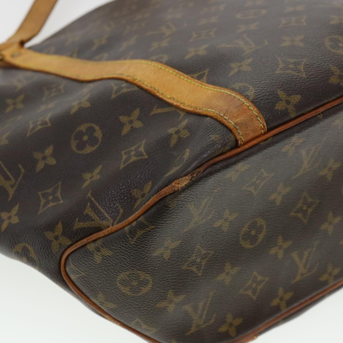 LOUIS VUITTON Monogram Sac Shopping Tote Bag M51108 LV Auth 40906