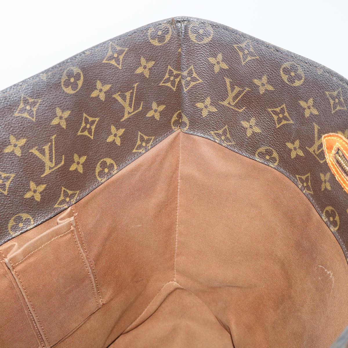 LOUIS VUITTON Monogram Sac Shopping Tote Bag M51108 LV Auth 40906