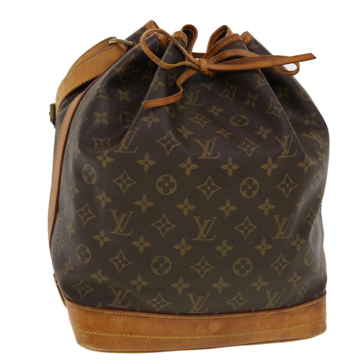 LOUIS VUITTON Monogram Noe Shoulder Bag M42224 LV Auth 40916