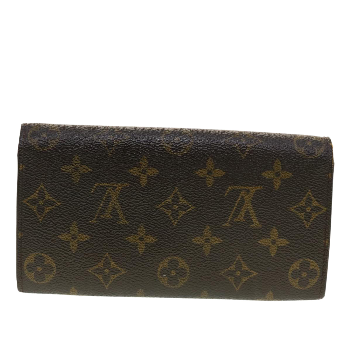 LOUIS VUITTON Monogram Portefeuille Sarah Long Wallet M60531 LV Auth 40917 - 0