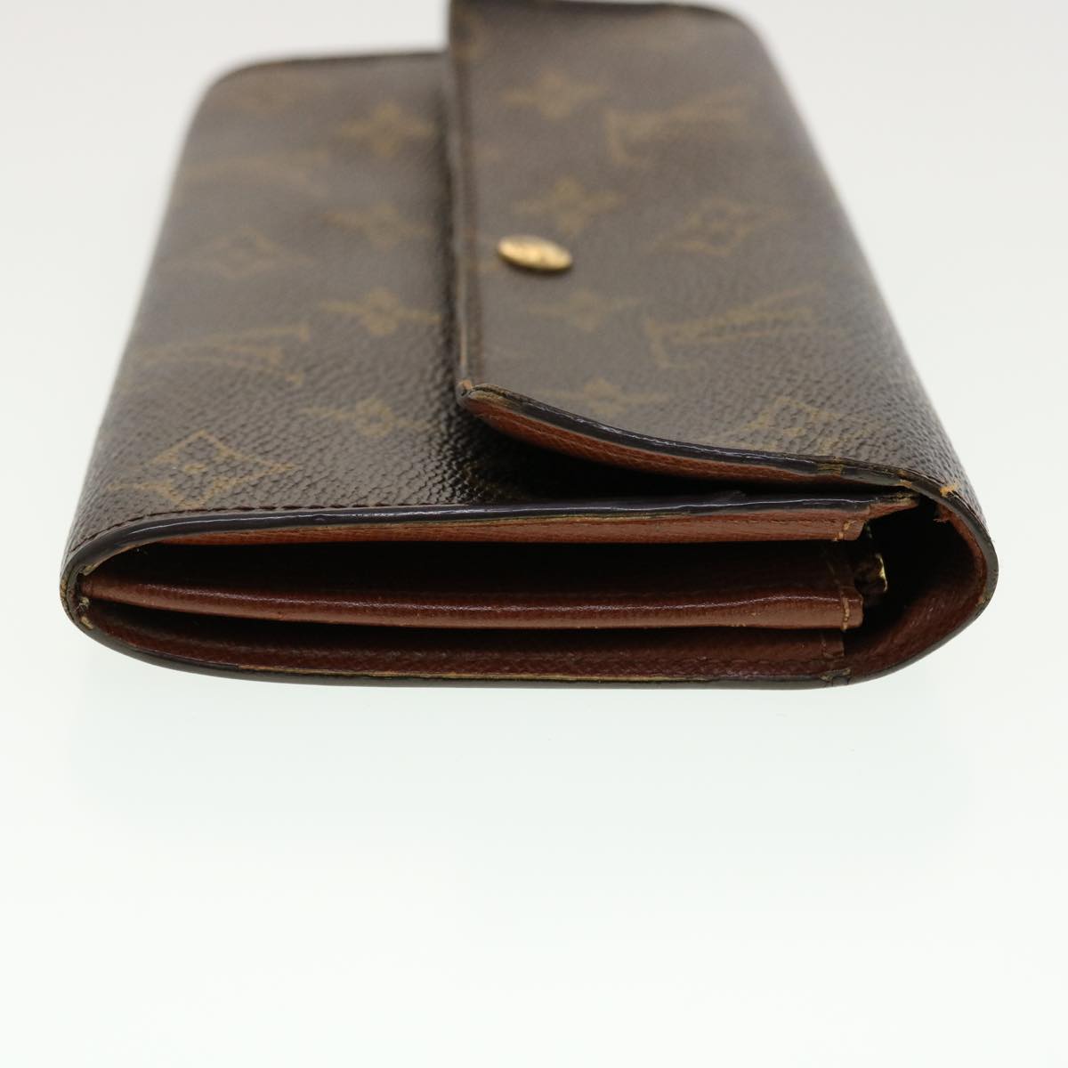 LOUIS VUITTON Monogram Portefeuille Sarah Long Wallet M60531 LV Auth 40917