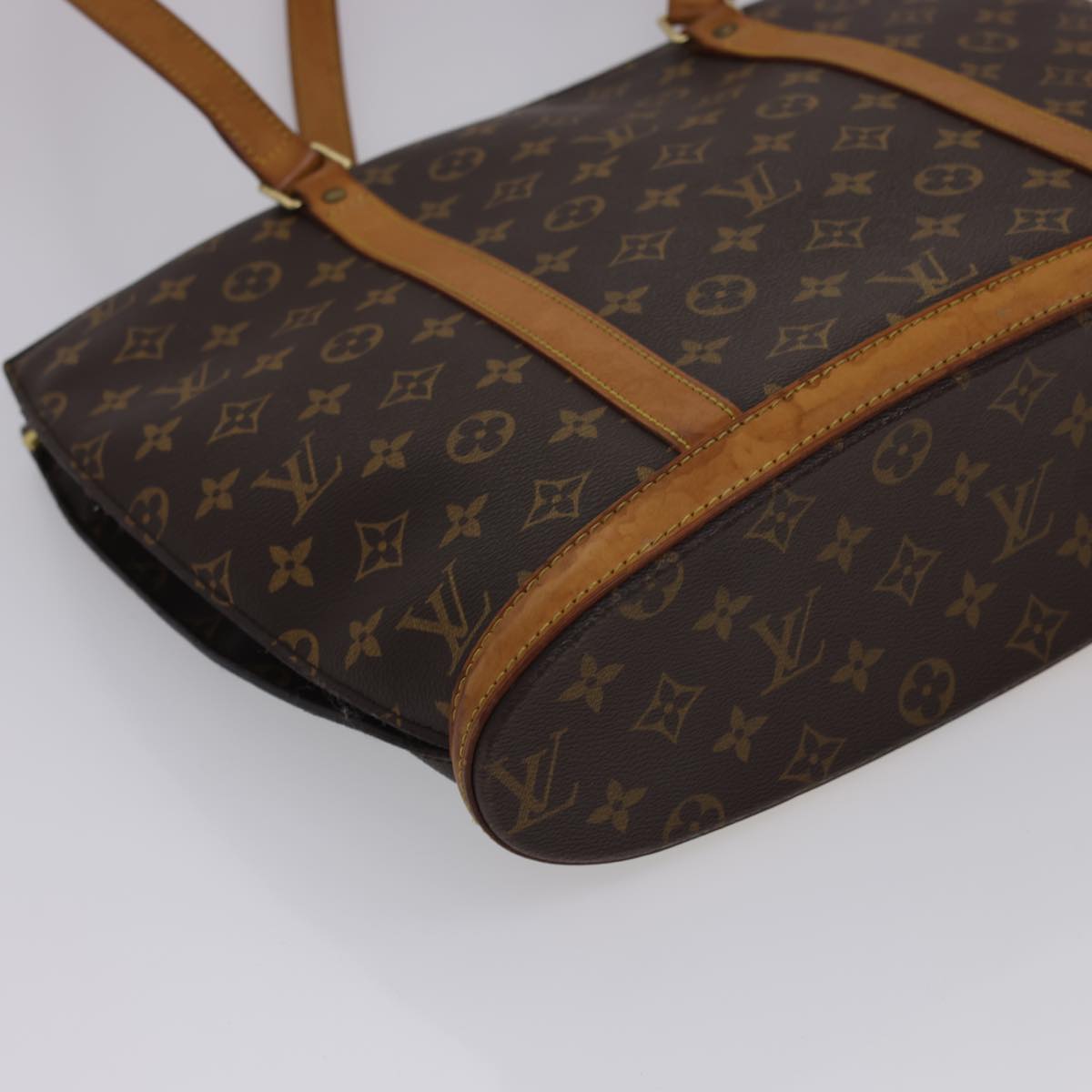 LOUIS VUITTON Monogram Babylone Tote Bag M51102 LV Auth 40925