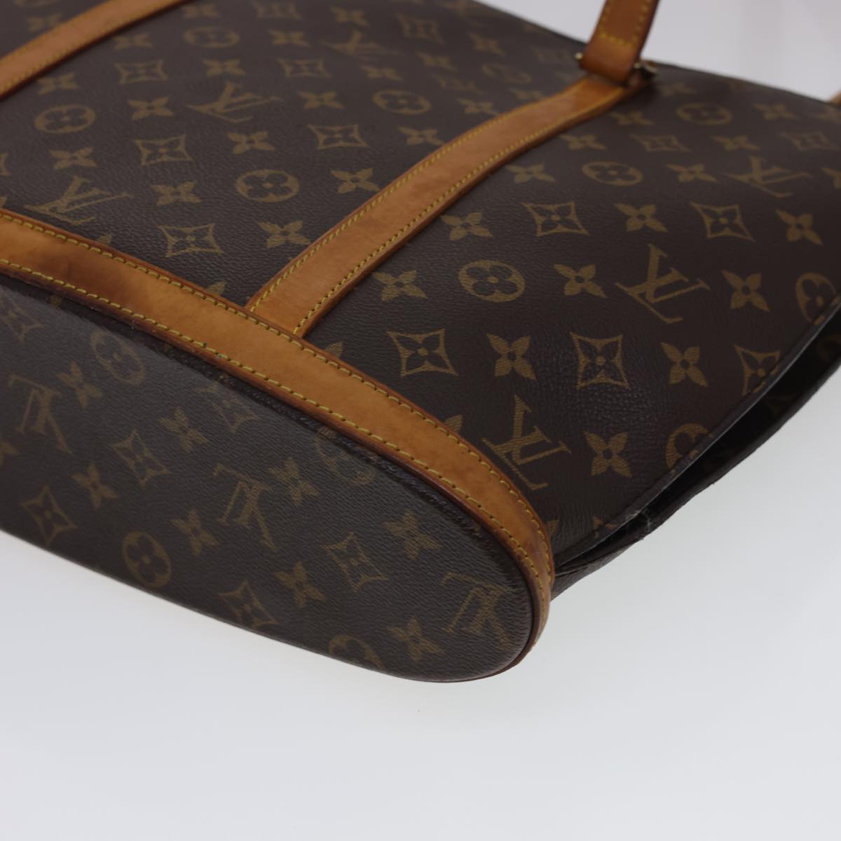 LOUIS VUITTON Monogram Babylone Tote Bag M51102 LV Auth 40925