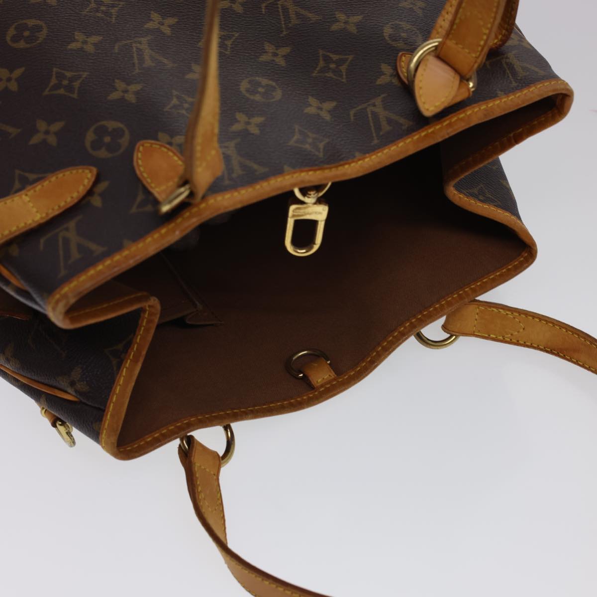 LOUIS VUITTON Monogram Batignolles Vertical Tote Bag M51153 LV Auth 40927