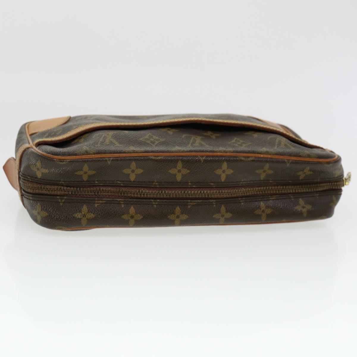 LOUIS VUITTON Monogram Compiegne 28 Clutch Bag M51845 LV Auth 40932