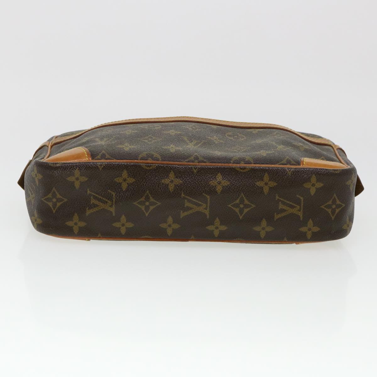 LOUIS VUITTON Monogram Compiegne 28 Clutch Bag M51845 LV Auth 40932