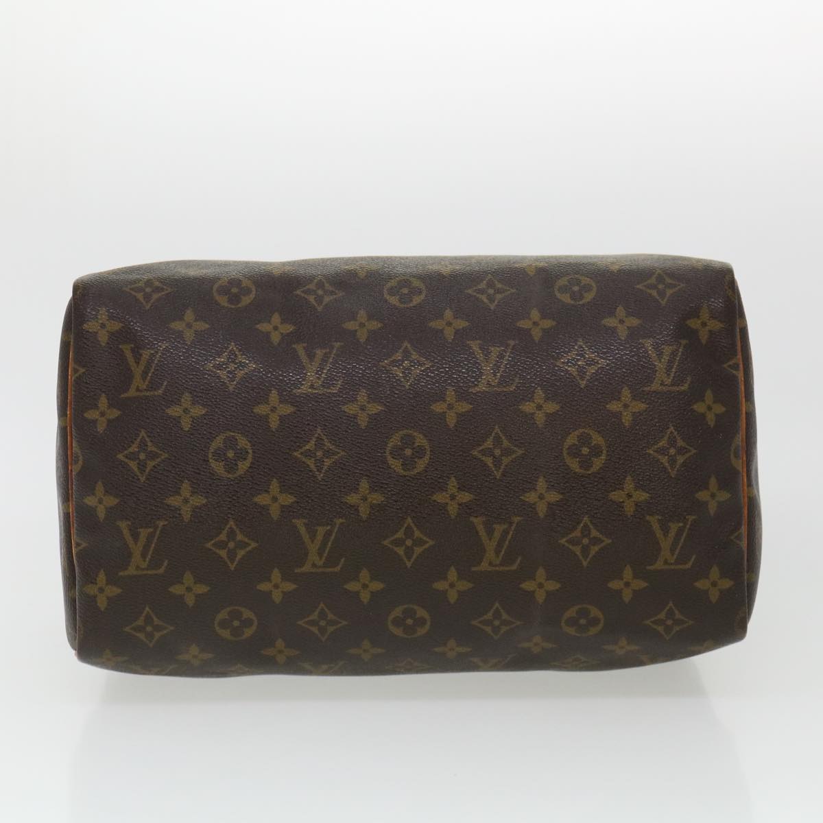 LOUIS VUITTON Monogram Speedy 30 Hand Bag M41526 LV Auth 41000