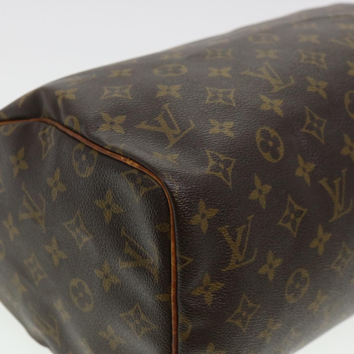 LOUIS VUITTON Monogram Speedy 30 Hand Bag M41526 LV Auth 41000