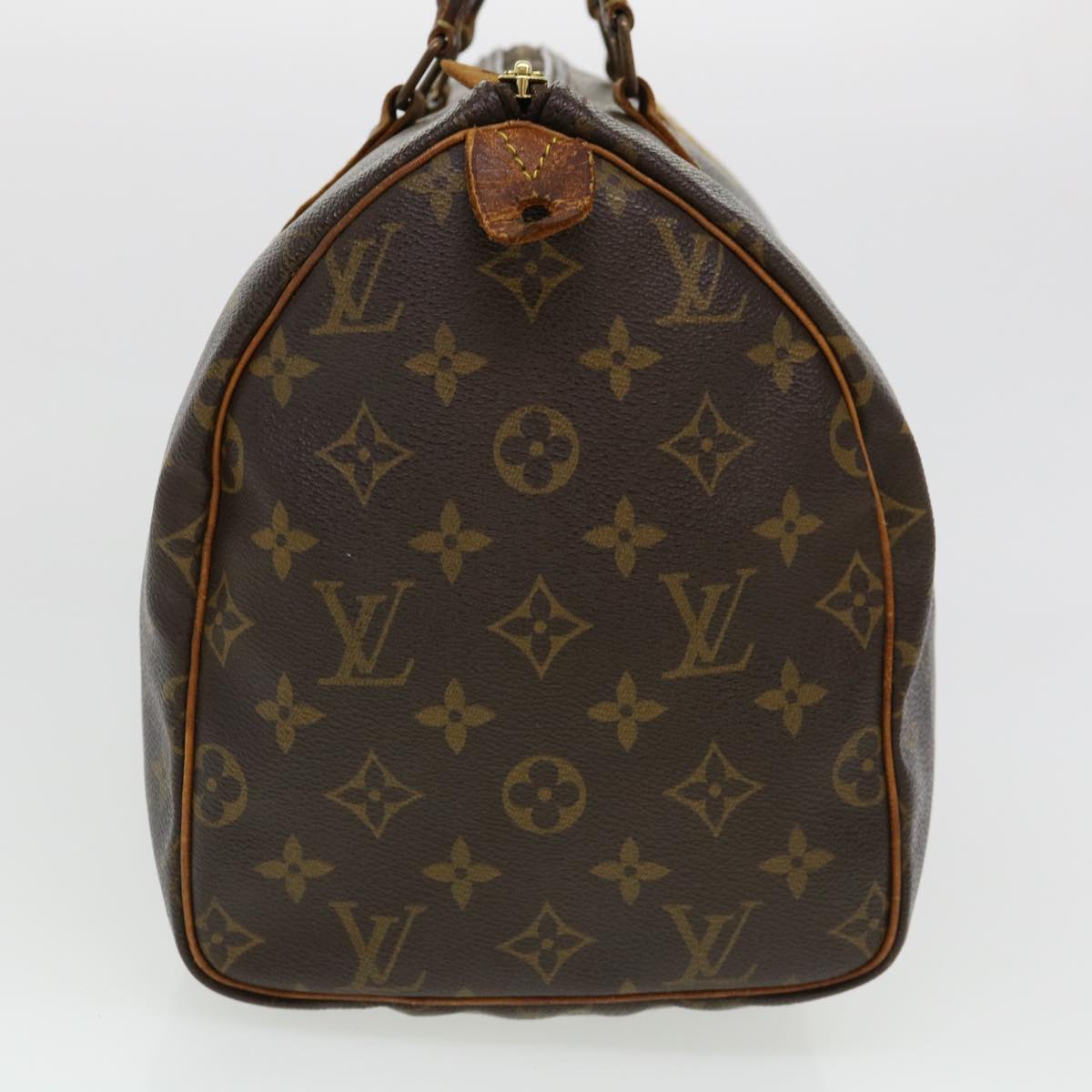 LOUIS VUITTON Monogram Speedy 30 Hand Bag M41526 LV Auth 41000