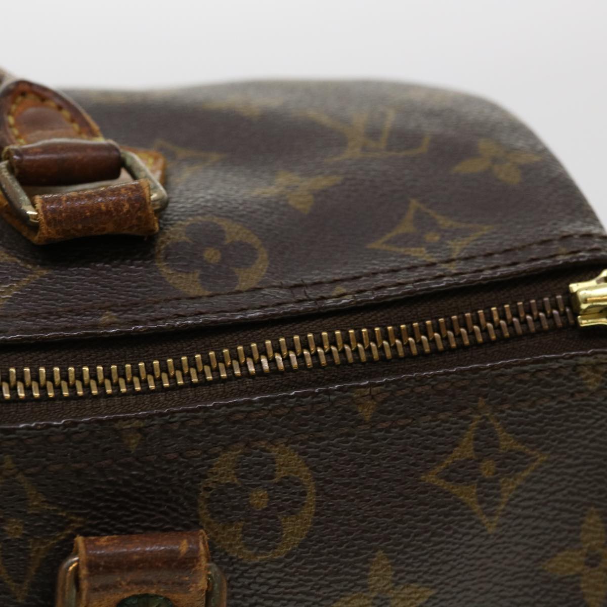 LOUIS VUITTON Monogram Speedy 30 Hand Bag M41526 LV Auth 41000