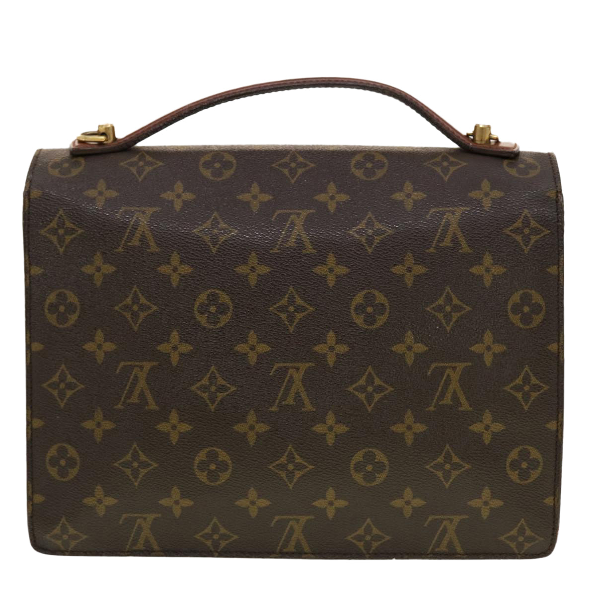 LOUIS VUITTON Monogram Monceau 28 Hand Bag 2way M51185 LV Auth 41006 - 0