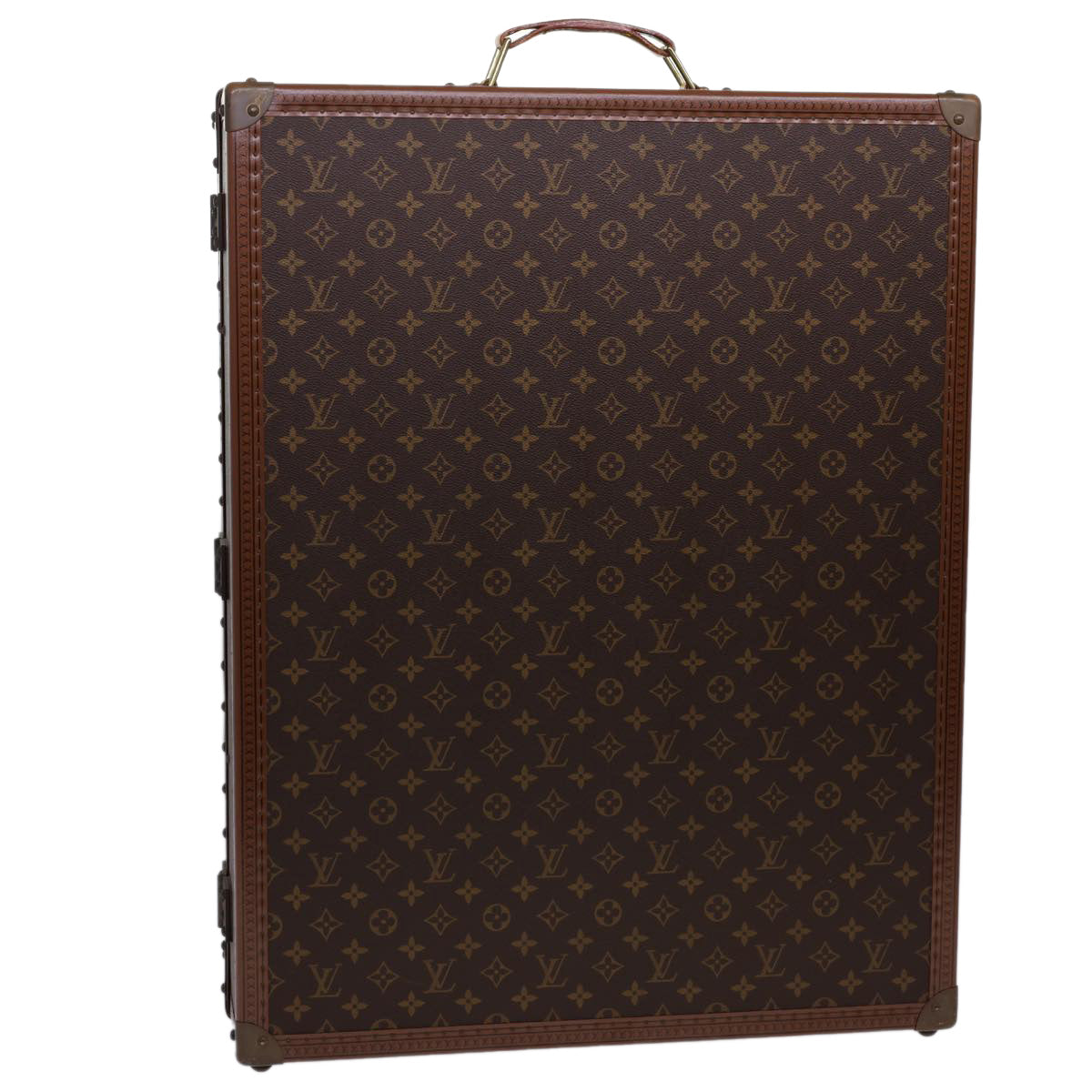 LOUIS VUITTON Monogram Taurillon Illusion Gemine Shoes Trunk M21626 Auth 41008A