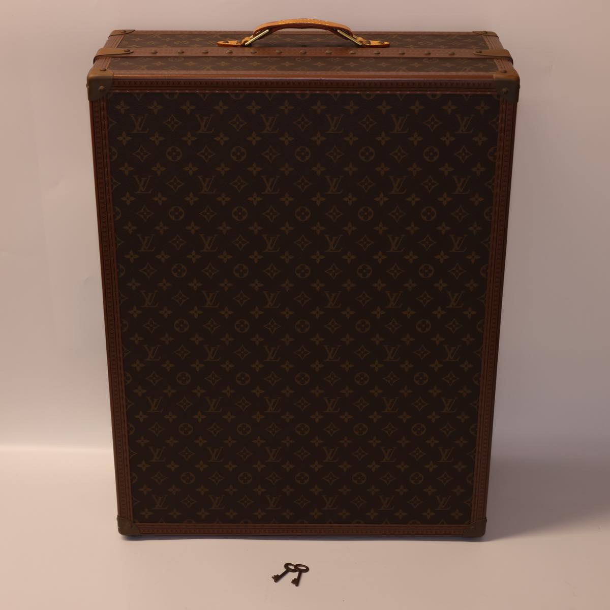 LOUIS VUITTON Monogram Taurillon Illusion Gemine Shoes Trunk M21626 Auth 41008A