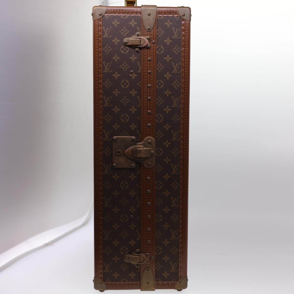 LOUIS VUITTON Monogram Taurillon Illusion Gemine Shoes Trunk M21626 Auth 41008A