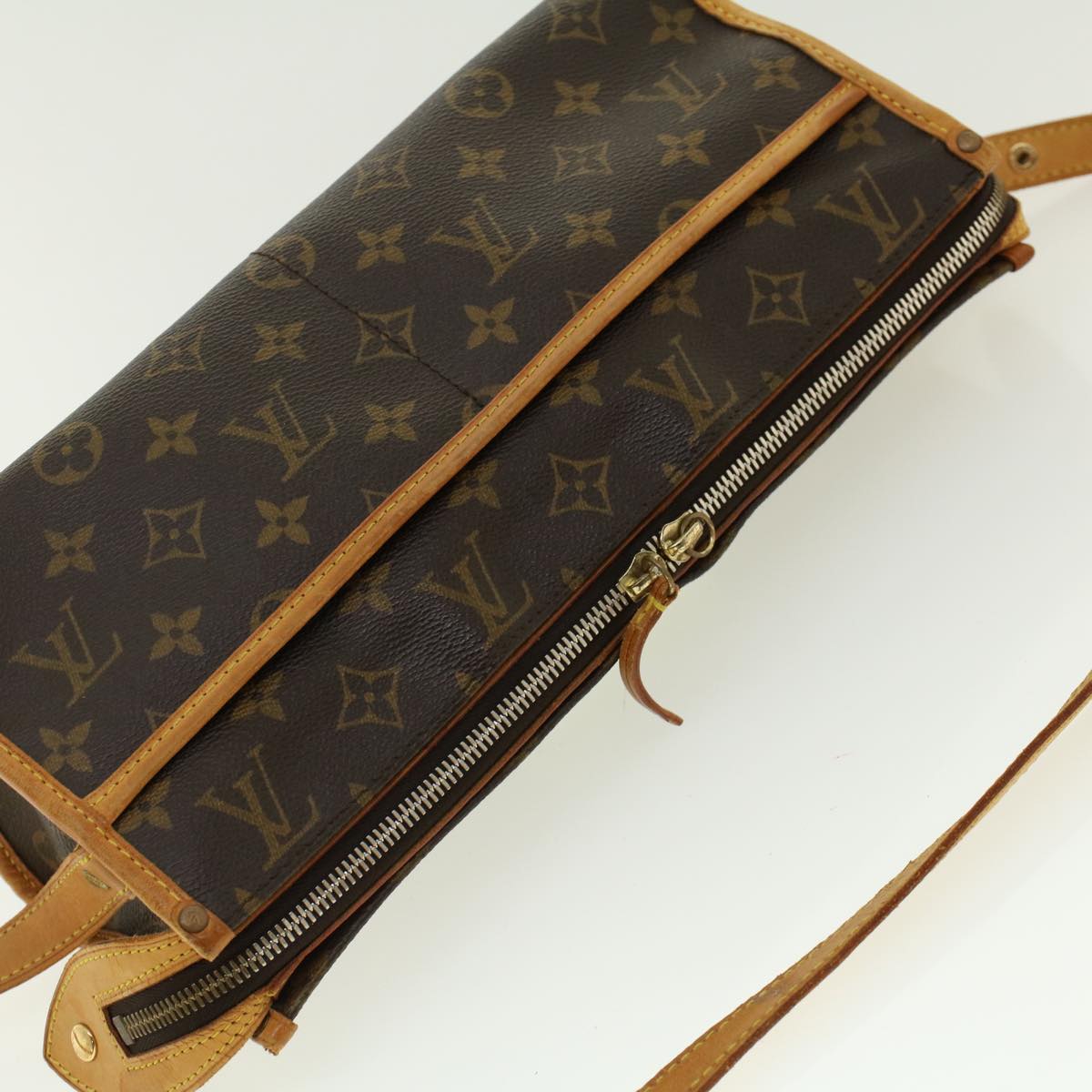 LOUIS VUITTON Monogram Popincourt Long Shoulder Bag M40008 LV Auth 41013