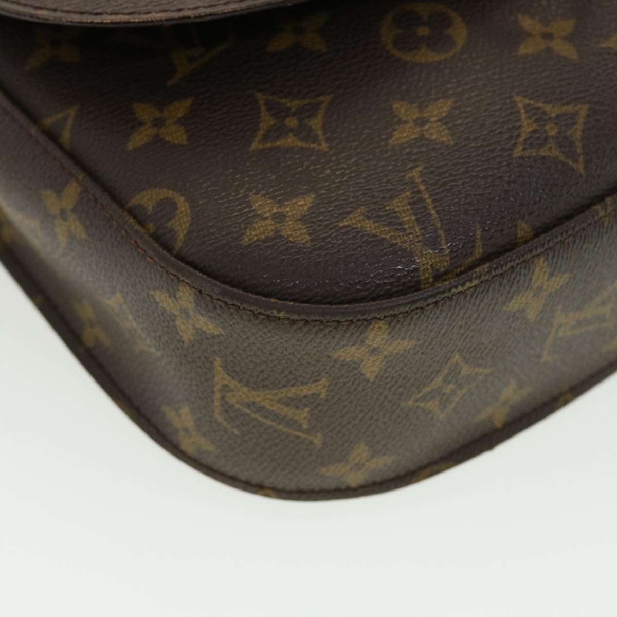 LOUIS VUITTON Monogram Saint Cloud GM Shoulder Bag M51242 LV Auth 41025