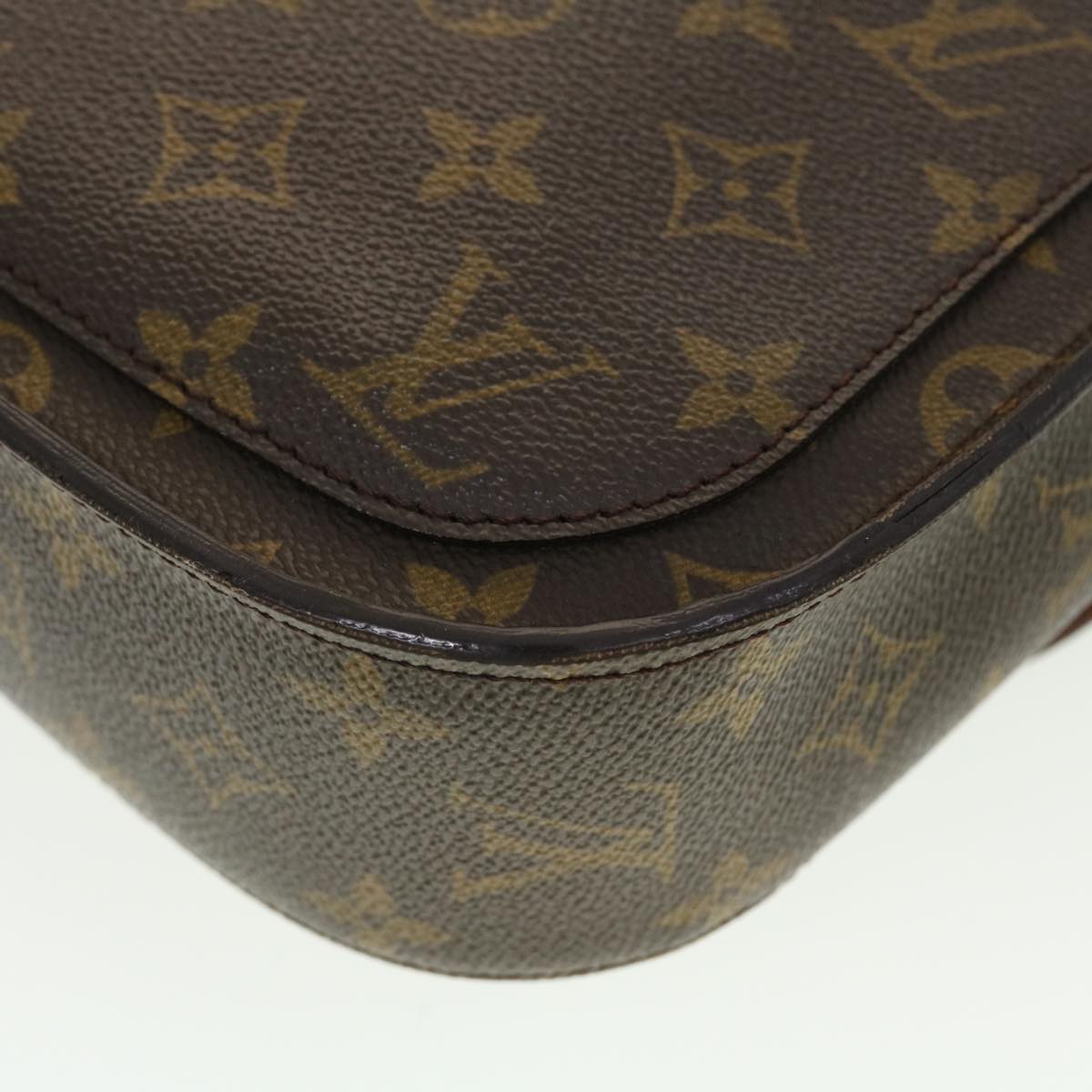 LOUIS VUITTON Monogram Saint Cloud GM Shoulder Bag M51242 LV Auth 41025