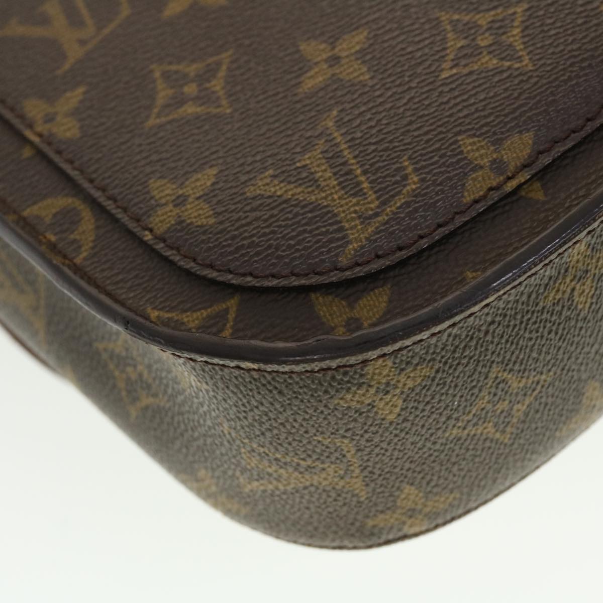 LOUIS VUITTON Monogram Saint Cloud GM Shoulder Bag M51242 LV Auth 41025