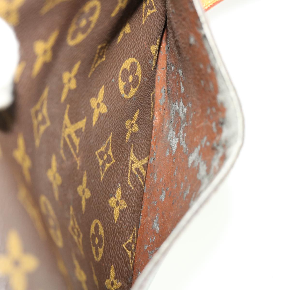 LOUIS VUITTON Monogram Saint Cloud GM Shoulder Bag M51242 LV Auth 41025